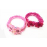 HA4103-DOUBLE FLOWER  BABY STRETCHY HEAD BAND